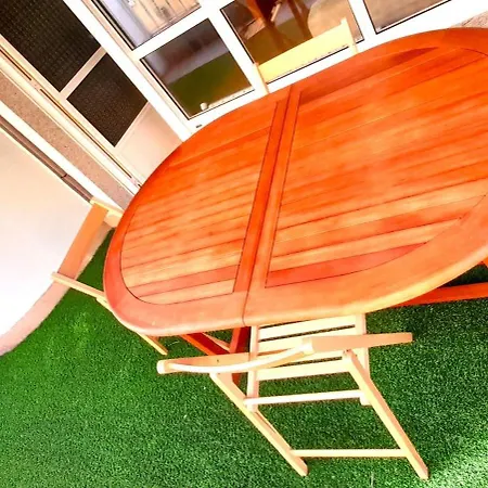 Playa Rapadoira Con Terraza アパート フォス